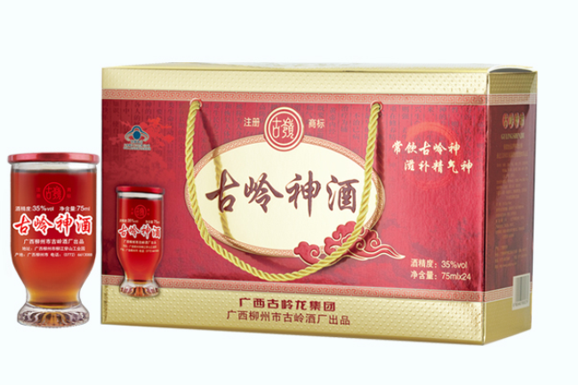 古岭神酒 古岭神酒食品包装设计欣赏(图2)