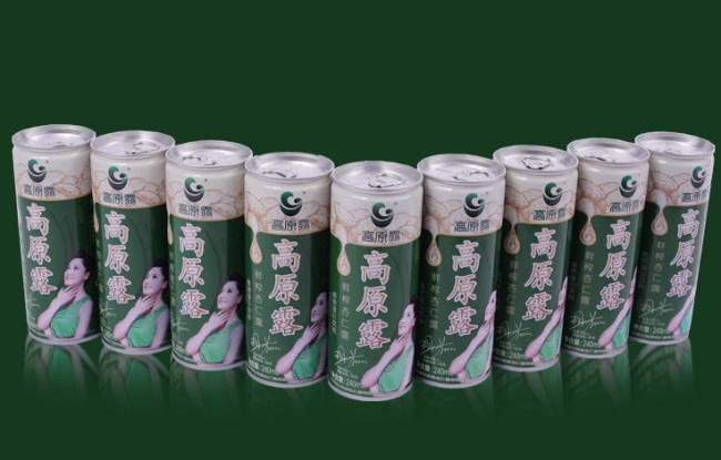 高原露食品包装设计欣赏(图2)