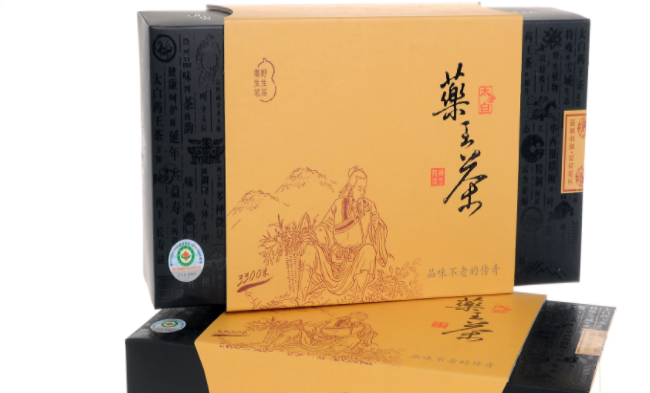 YAOWANGTEA药王茶食品包装设计欣赏(图3)