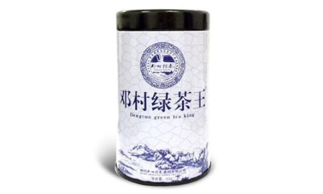 邓村绿茶食品包装设计欣赏(图4)