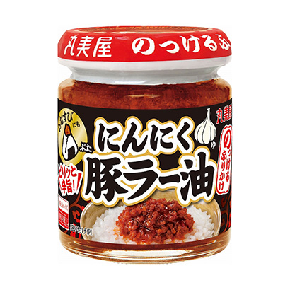 包装创意设计欣赏撒上的大蒜辣油丸美屋食品工业(图1)