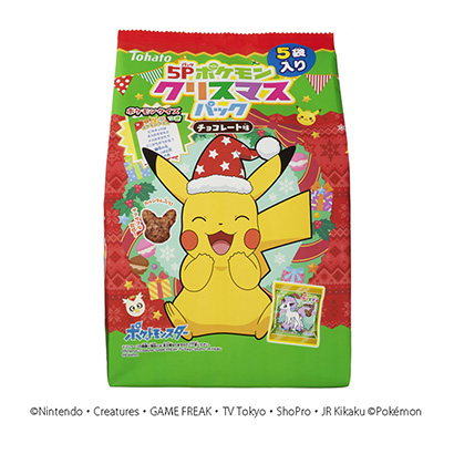 包装设计公司推荐宝可梦圣诞面包巧克力味东鸽包装设计欣赏(图1)