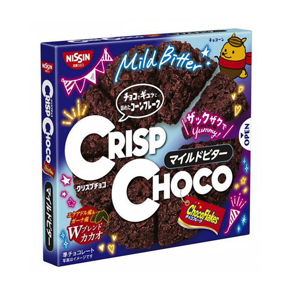 食品包装设计欣赏克里斯普巧克力温和派日清思科包装设计欣赏(图1)