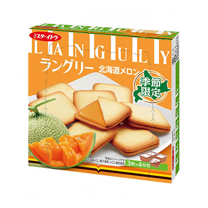 包装设计公司推荐朗利北海道甜瓜伊富点心包装设计欣赏(图1)