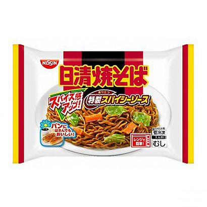 包装设计公司推荐冷冻日清炒面辣酱日清食品冷冻包装设计欣赏(图1)