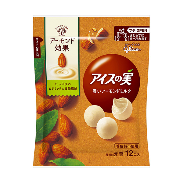 包装设计公司推荐冰淇淋果实浓杏仁牛奶江崎格力高包装设计欣赏(图1)