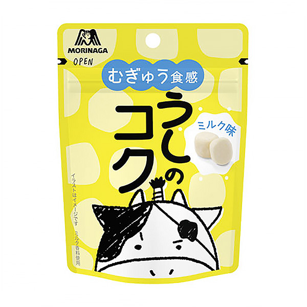 食品包装设计欣赏牛奶味森永制果森永制果包装设计欣赏(图1)