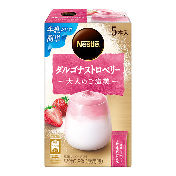 雀巢成人奖励达卢戈纳斯特草莓雀巢日本包装设计欣赏(图1)