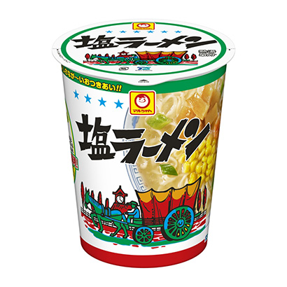 包装设计公司推荐马尔先生立式大盐拉面东洋水产面类包装设计(图1)