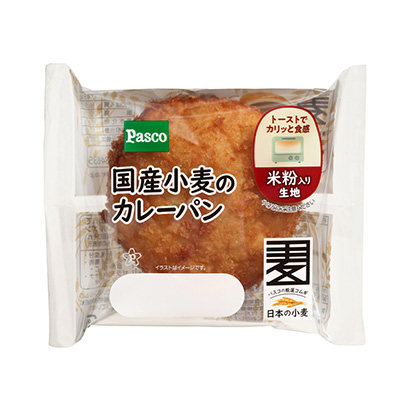 包装设计公司推荐国产小麦咖喱面包敷岛制面包面包麦片类包装设计(图1)