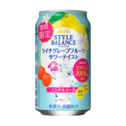 包装设计公司推荐朝日风格平衡荔枝葡萄柚酸菜朝日啤酒果实清凉饮料包装设计(图1)