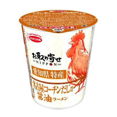 包装设计公司推荐订购爱知县特产名古屋玉米汤汁使用酱油拉面王牌厨师面类包装设计(图1)