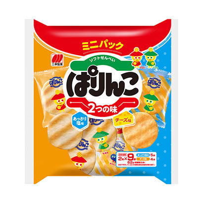 包装设计公司推荐迷你面包·苹果种味道三幸制果点心包装设计(图1)