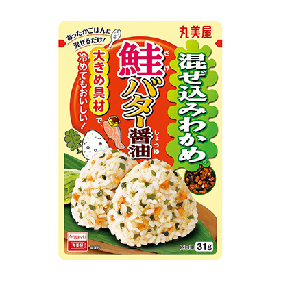 包装设计公司推荐混入裙带菜鲑鱼黄油酱油丸美屋食品工业烹饪品包装设计(图1)