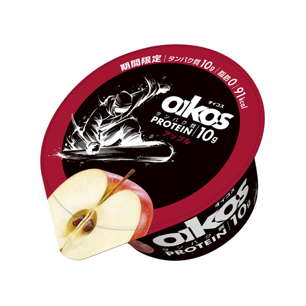 达能酸奶脂肪苹果达能包装设计(图1)