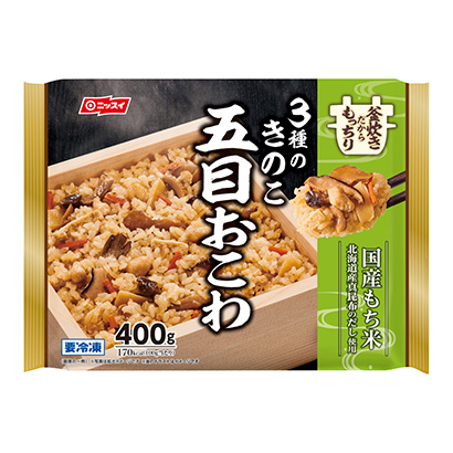 包装设计公司推荐冷冻种蘑菇什锦饭日本水产(图1)