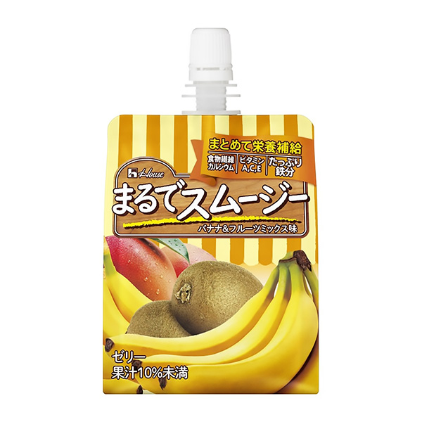 简直就是冰沙香蕉&amp;水果混合味包装设计欣赏(图1)