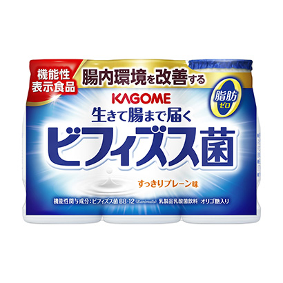 活着到达肠道的双歧杆菌清爽的平面味道可果美健康食品包装设计(图1)