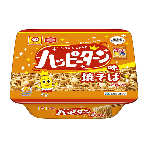 麦尔快乐回转味荞麦面东洋水产面类包装设计(图1)