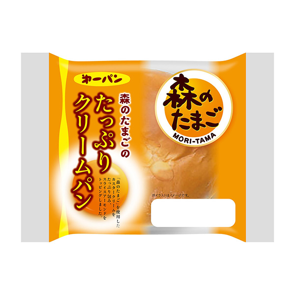 森林鸡蛋充足奶油面包包装设计欣赏(图1)