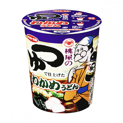 用桃屋的汤汁做的裙带菜乌冬面太阳鱼面类包装设计(图1) 用桃屋的汤汁做的裙带菜乌冬面太阳鱼面类包装设计(图1)