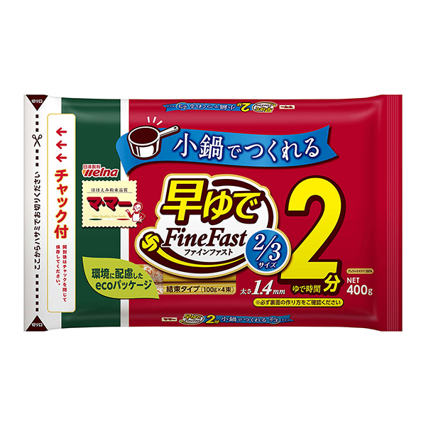 麻麻早煮意大利面尺寸带拉链捆扎型日清制粉韦尔纳包装设计欣赏(图1)