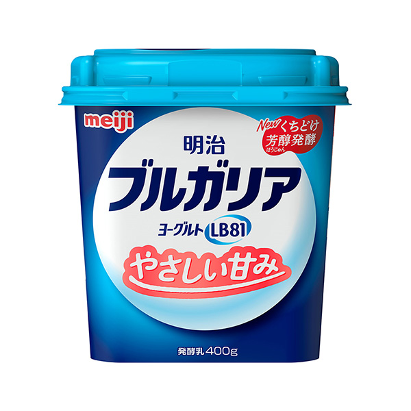 明治保加利亚酸奶 LB81柔和的甜味包装设计欣赏(图1)