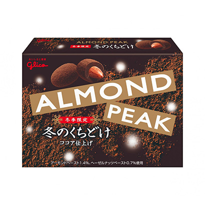 冬天的嘴杏仁峰江崎格力高点心包装设计(图1)