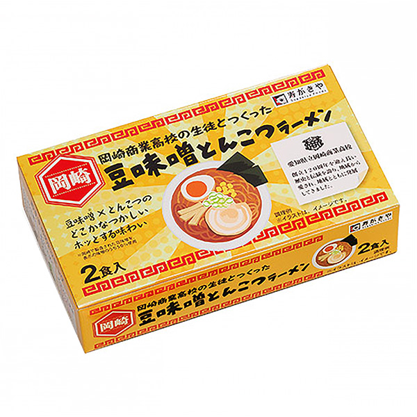 冈崎豆味噌被炉拉面包装设计欣赏(图1)