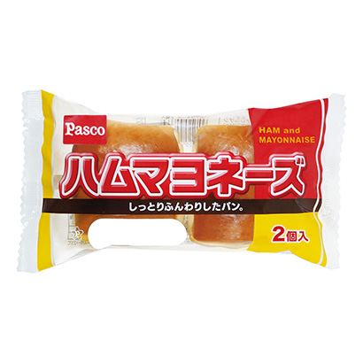 火腿蛋黄酱敷岛制面包面包麦片类包装设计(图1)