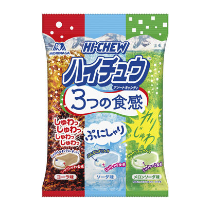 种口感排序森永制果点心包装设计(图1)