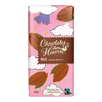 巧克力弗洛姆海文牛奶日本绿茶中心点心包装设计(图1)