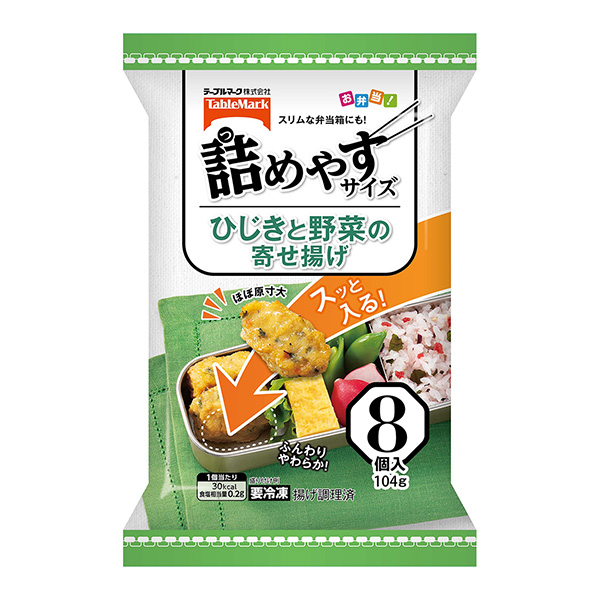 容易装的尺寸羊栖菜和蔬菜的炸什锦包装设计欣赏(图1)