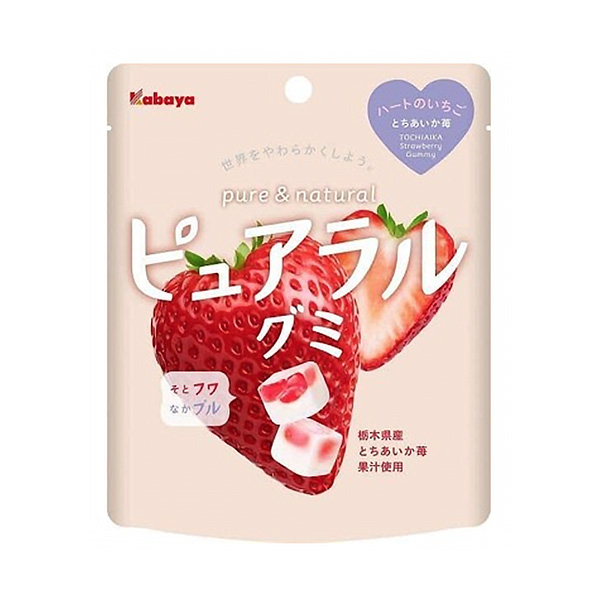 纯橡皮糖爱知草莓桦木包装设计(图1)