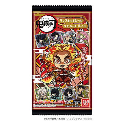 鬼灭之刃变形密封晶片之三万代点心包装设计(图1)