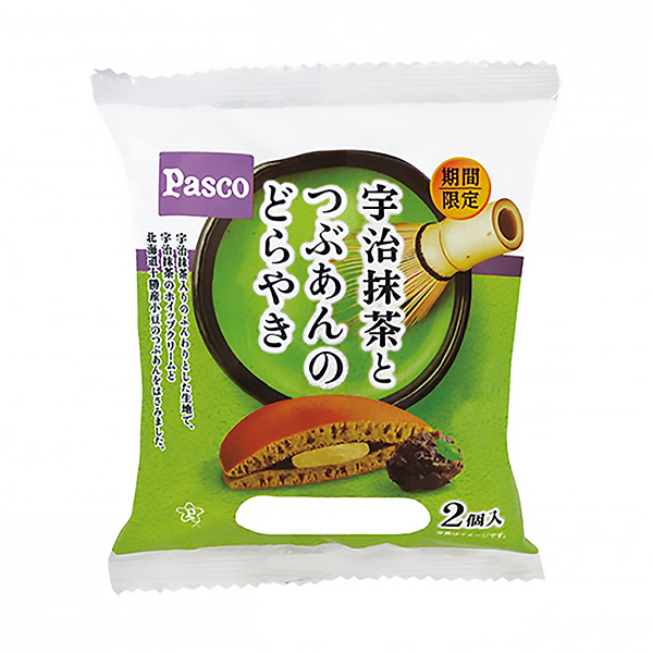 宇治抹茶和小豆沙铜锣包装设计欣赏(图1)