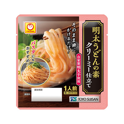 马尔明太乌冬面的素克利酱制作东洋水产烹饪品包装设计(图1)