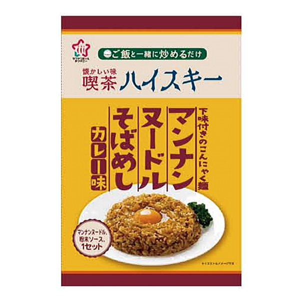 吃茶高跷·甘露聚糖·荞麦面咖喱味高跷食品工业包装设计欣赏(图1)