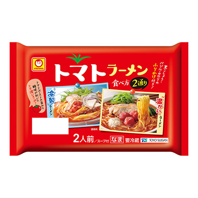 麦尔番茄拉面东洋水产面类包装设计(图1)