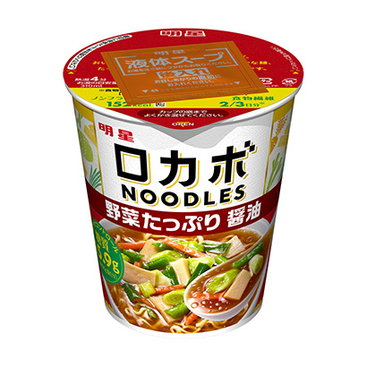 明星机器人蔬菜充足酱油明星食品面类包装设计(图1)