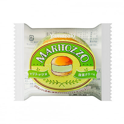 马里奥抹茶奶油山崎制面包面包麦片类包装设计(图1)