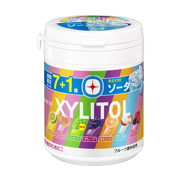 木糖醇口香糖 7种排序瓶包装设计欣赏(图1)