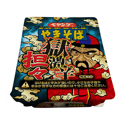 狱激辛担担面圆面类包装设计(图1)