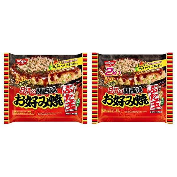 冷冻日清的关西风大阪烧猪肉蛋包装设计欣赏(图1)