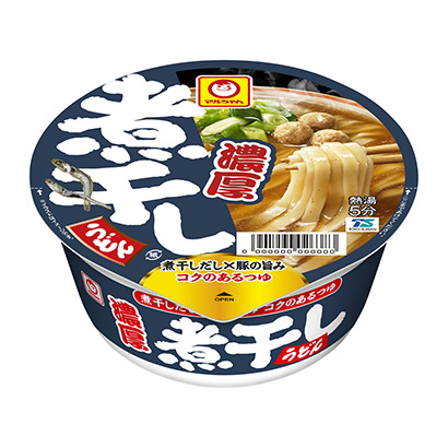 马尔酱浓煮干乌冬面东洋水产面类包装设计(图1)