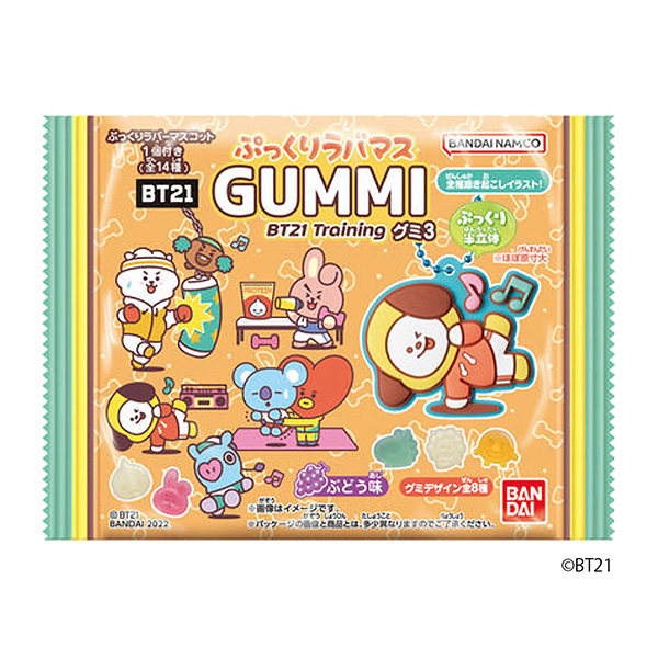 丰满的骡子橡皮糖万代包装设计(图1)