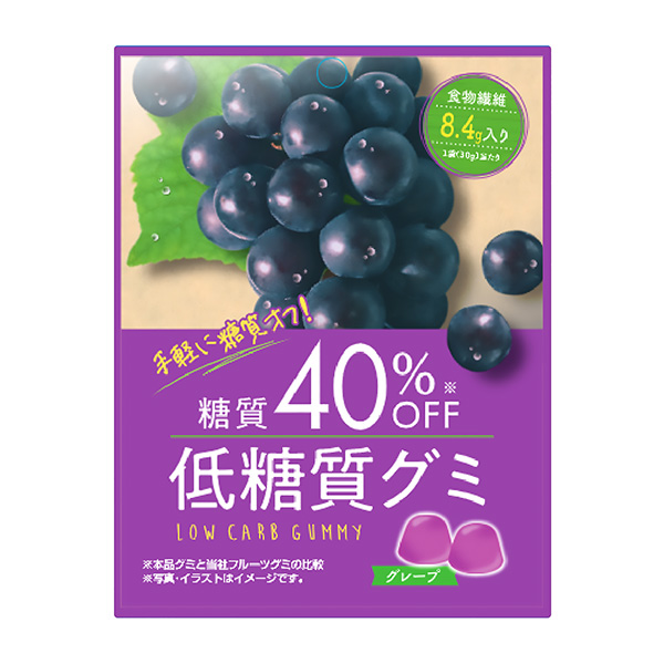 低糖橡皮糖葡萄包装设计欣赏(图1)