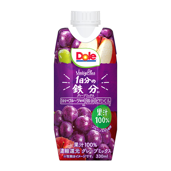  Dole Juicy Plus 1 一天的铁分包装设计欣赏(图1)