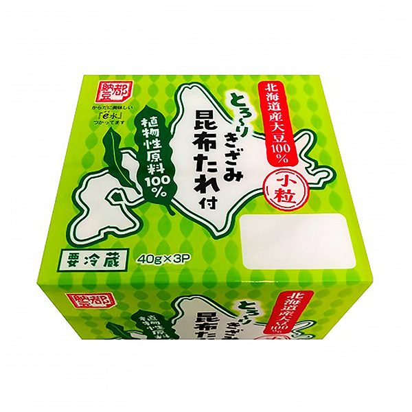 食品饮料包装设计带有粘稠海带的国产小粒纳豆小杉食品(图1)