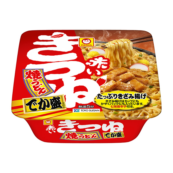 食品饮料包装设计的红狐狸乌冬面(图1)